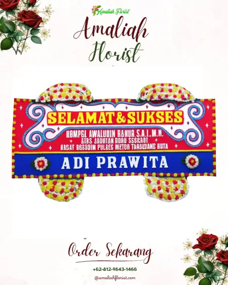 Papan Bunga Ucapan Selamat Pujo Rahayu